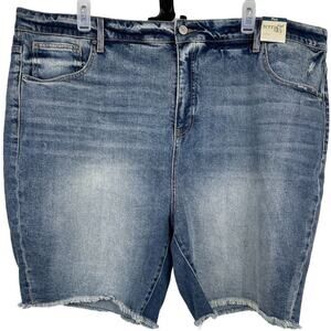 Terra & Sky Plus High Rise Blue Denim Jeans NEW Size 26W Womens Summer Vacation